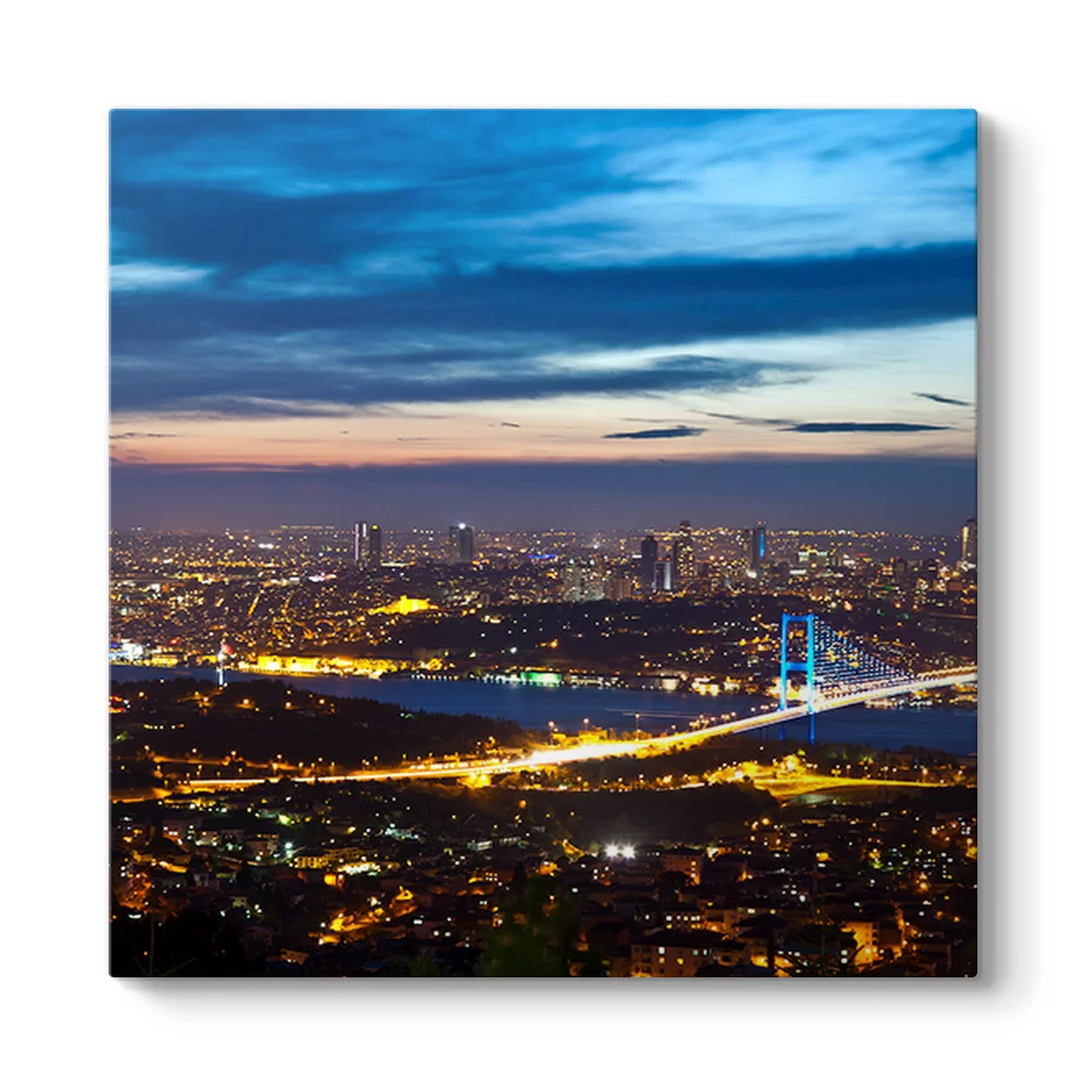 İstanbul Panorama Tablosu - Model 3